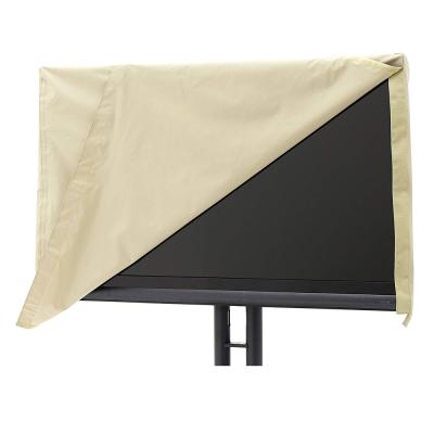 China Customized 600D/420D/300D Outdoor Service Dustproof And Waterproof Cloth TV Waterproof Cover for sale