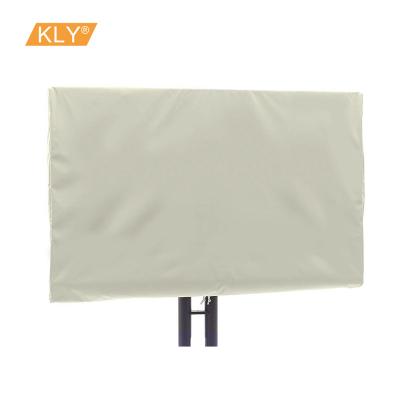 China FABRIC Customized OXFORD PVC 600D Polyester Flat Panel TV Waterproof Outdoor Cover for sale