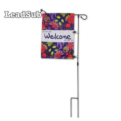 China Outdoor Holiday Resort Polyester Custom Sublimation Christmas Holiday Hotel and Garden Blank Flag for sale