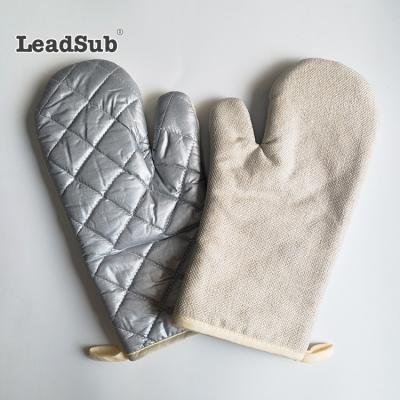 China Microwave Oven Insulation Sublimation Microwave Oven Gloves Heat-protect Glove Fire Resistant Gloves for sale