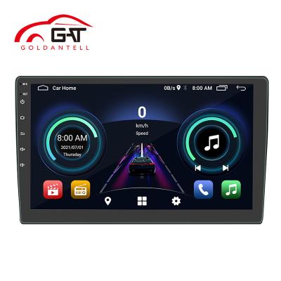 China 9/10 Inch Andoid10.1 Touch Screen Car DVD Player 2din Stereo HD Video Goldantell 4 Core GPS Navi Wifi BT for sale