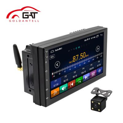 China HD Video 7 Inch 2Din Universal Android 10 1 Car Multimedia Player Stereo System 2AUSB Charge GPS DAB RDS Radio Drunk Test 16G for sale