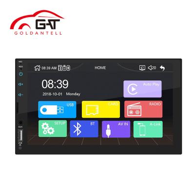 China AUX radio. Goldantell 7 Inch 2din Apple Carplay Music FM Radio BT Box Reverse HD Stereo Video for sale