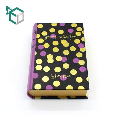 China Book Shape Style Handmade Custom Empty Personalized Gift Boxes for sale