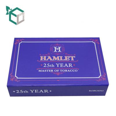 China Amazon Recyclable Hot Sale Luxury Cigars Packaging Gift Box Custom Humidor Tobacco Cigarettes Empty Cigar Boxes Wholesale for sale