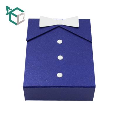 China Handmade T-shirt Apparel Packaging Logo Cardboard Luxury Apparel Box Custom Made for sale