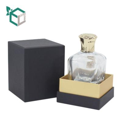 China Paper Perfume Reed Diffuser Bottle Box From Black Handmade Cardboard Supplier Factory for sale