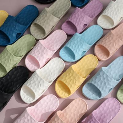 China CUSHIONING Fashion Logo Slides Women Slippers Custom Made Open Toe Slippers Pillow Slide Slippers for sale