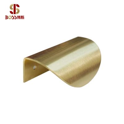 China The Solid Brass Cabinet Tab Drawer Pulls That Can be used as sideboard knobs or on other furniture projects. for sale