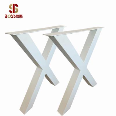 China Table Metal Coffee Table Legs X Frame Style X Shaped Farmhouse Table Legs - YouTube for sale