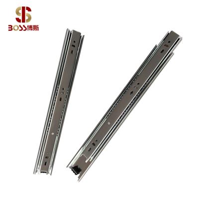 China Cabinet 45MM Ball Bearing Drawer Slide 450mm Telescopic Channel For Cabinet for sale