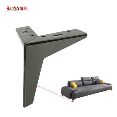 China Minimalist Light Luxury Metal Legs Support Legs Raised Sofa Cabinet Legs TV Cabinet Diamond Shaped Legs for sale