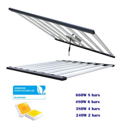 China Seed Starting IR 660nm Led To Grow 8 Light Indoor Hydroponics Light Bar For Vertical Farming for sale