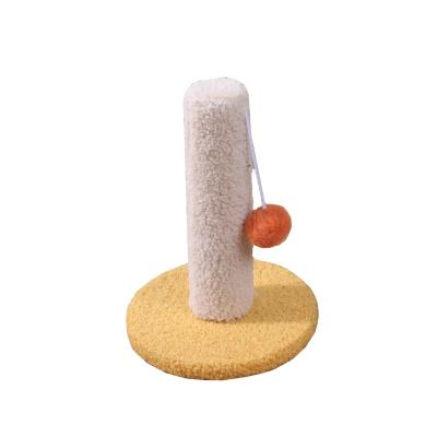 China Stored Pet Supplies Cheap Ball Cat Tree Scratcher Game Tree Scratching Toy Modern Funny for sale