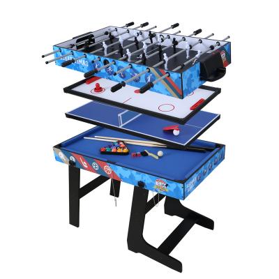 China Dongguan HLC 4ft Foldable Multi Function 5 in 1 Games Table Basketball Shooting for sale