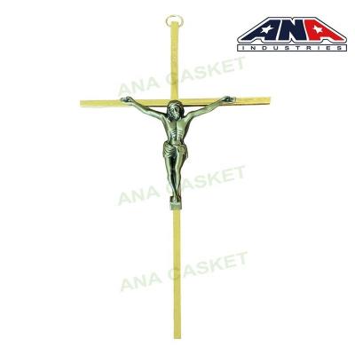 China All Regions ANA Made In China Metal Jesus Crucifix Cross Religious Bronze Ornaments for sale