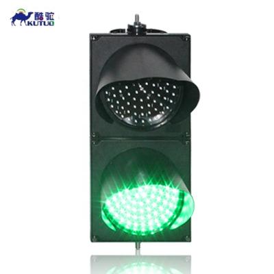 China PC /Aluminum Ally 300mm New Design 2 Unit Smart Control Road Crossing Led Traffic Light for sale