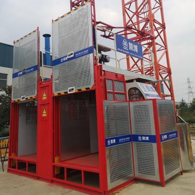 China SC series rack and pinion construction hoist/elevator for sale