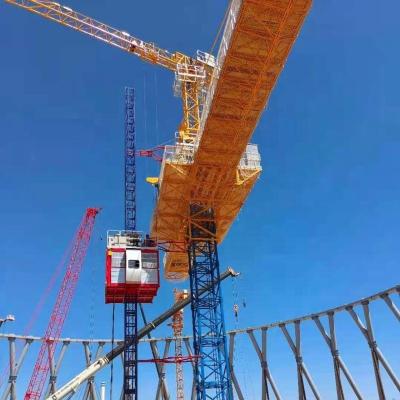 China Level Bridge for cooling tower work platform and construction elevator for sale