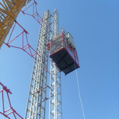 China VFD Speed Passenger Material Hoist For Lifting Material And Passenger zu verkaufen