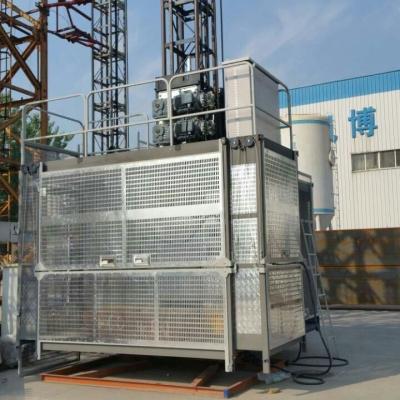 China CE approved construction elevator for material and passenger en venta