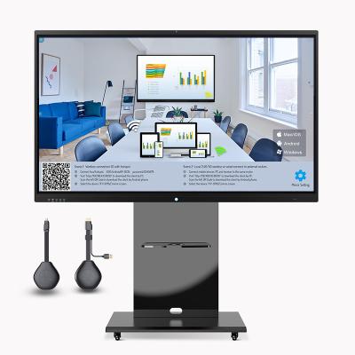 China Higher Education Selling 65 75 86 98 Inch Touch Screen Monitor Interactive Lecture Smart Flat Panel LCD Writing Board For E-Learning for sale