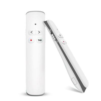 China Smart White Wireless Timer Presenter PowerPoint PPT Presentation Remote Clicker for sale