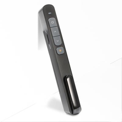 China 2021 Smart Timer Cheap Wireless Presenter Powerpoint Presentation Usb Remote With Laser Visual Indicator for sale