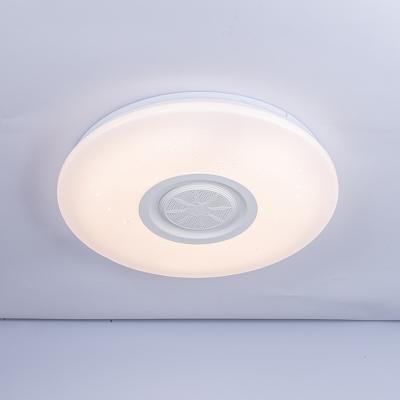 China 3 Years Warranty Round Modern Wifi App Tuya Smart Remote Control Led Ceiling Light Music Speaker for sale