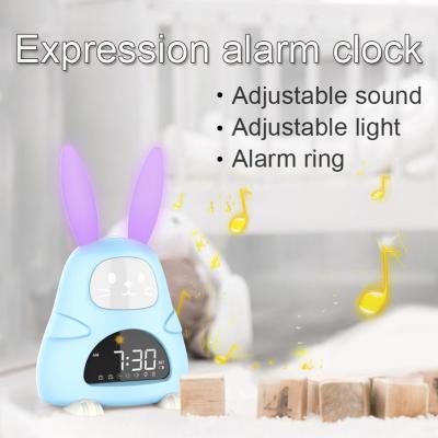 China LUMINOVA Cute Rechargeable Baby Sleep Trainer Alarm Clock for sale