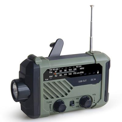 China Self-Powered Portable Backup AM/FM/Weather Alert Radio for sale