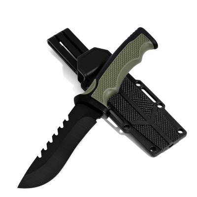 China Non-Variable Outdoor Survival Non-variable Tactical Fixed Blade Knife Bushcraft Small Bushcraft Small Army Fixed Blade OEM Combat Blade Military Hunting Fixed Knife for sale