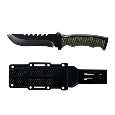 China Non-variable Survival Outdoor Tactical Military Knife Camping Combat Pocket Drop Stainless Steel Knife Amazon Top Fixed Blade for sale