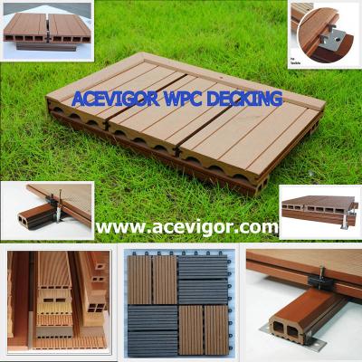 China WPC decking & tiles, WPC flooring, Wood Plastic Composite for sale