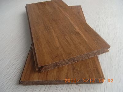 China Carbonized Strand Woven Bamboo Flooring, T&G for sale