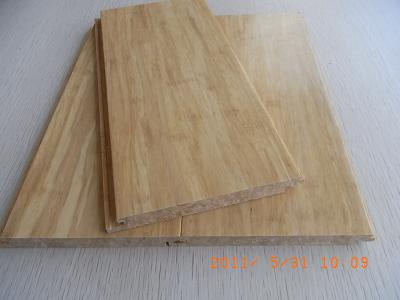 China Natural Strand Woven Bamboo Flooring, Click lock for sale