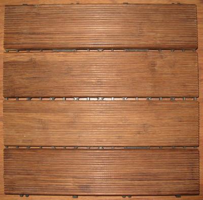 China Outdoor Bamboo deck tiles for sale