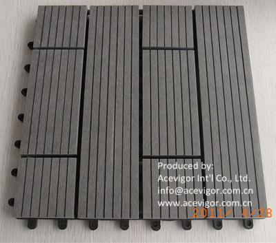 China WPC DIY decking tiles for sale