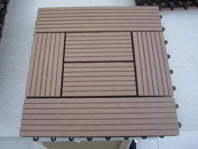 China DIY WPC decking tiles for sale