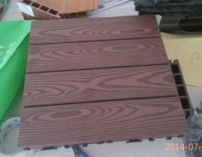 China DIY WPC decking tiles for sale