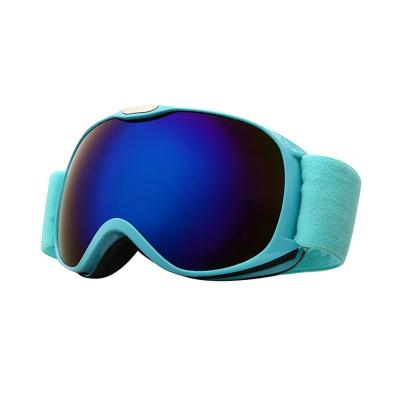 China Skiing Wholesale TPU Frame UV Protection Magnetic Snow Ski Goggles Outdoor Snowboarding Sport Glasses for sale