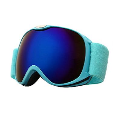 China Skiing Custom Glasses LOGO UV400 Sport Eyewear 108B sunglasses Snow Fashion Kids Ski Goggles children ski goggles for sale