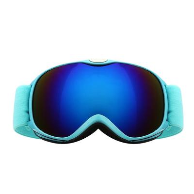 China Windproof OEM Custom Manufacturer Sports Eyewear children Anti-Fog Snow Glasses Snow Kids Ski Goggles for sale