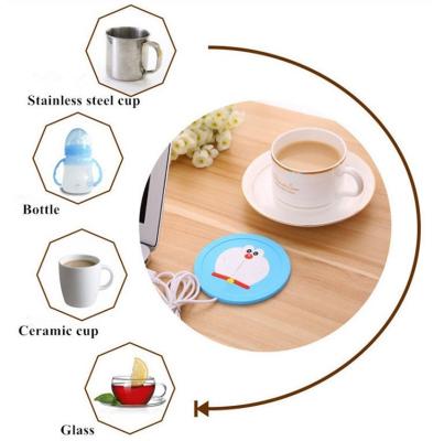 China 2021 Stored Warmer Mug Promotion Gift Usb Tea Coffee Mug Pat For Offices for sale