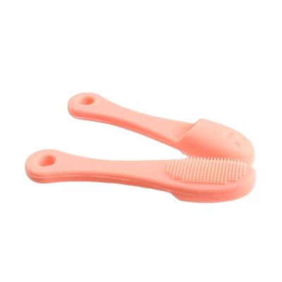 China Eco - Friendly Easy To Use Mother And Baby Cleaning Products Silicone Washing Brush for sale