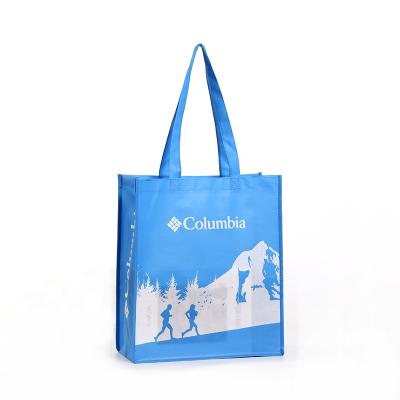 China Eco Friendly Factory Custom Recycled Tote Shopping Bag Printing Non Woven Lamination Bag for sale