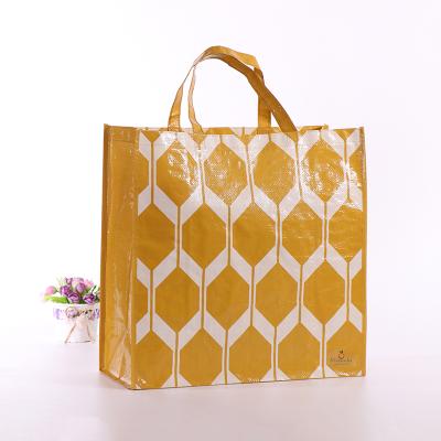 China Recyclable Custom Logo Printed Laminated Tote Bag Shopping Bag Japan PP Woven Inspection Custom Quality Standard for sale