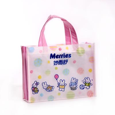 China Eco Eco - Friendly Recycled Non Woven Carry Bag Printed Logo Customized With High Quality Matte Film for sale