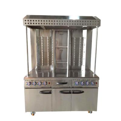 China Hot Selling Electric Commercial Shawarma Shop or Gas Shawarma Chicken Equipment Kebab Machine for sale