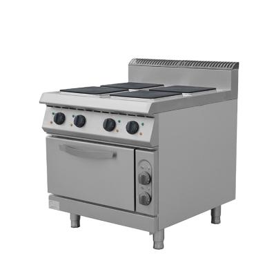 China 900 commercial series | Commercial Electric 4-Hot Plate Cooker With Oven for sale